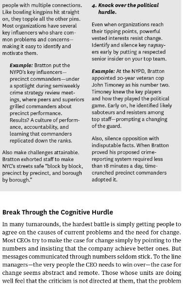 What does the Tipping Point chapter teach us