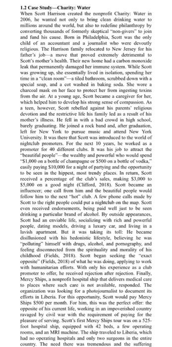 please write how this case study related to these