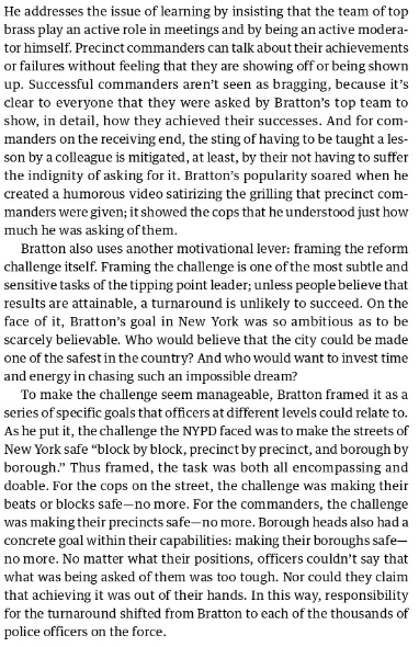 What does the Tipping Point chapter teach us