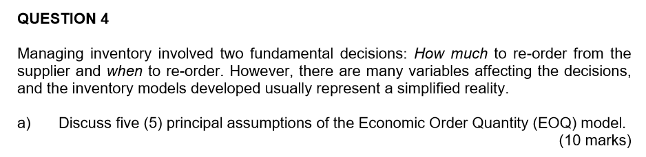 URGENT ANSWER PLEASE QUESTION 4 Managing