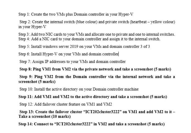 Assessment 2 - Week 9 Assessment type: Individual