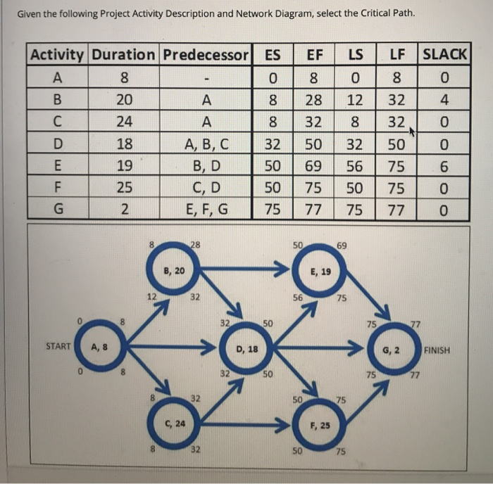 Given the following Project Activity Description