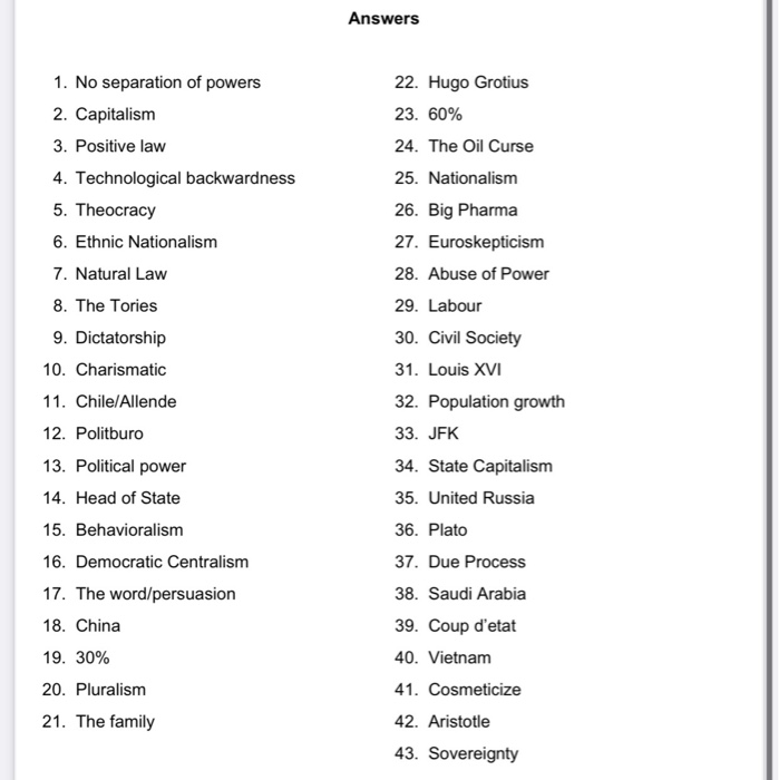 possible answer: 11. A key issue involving global