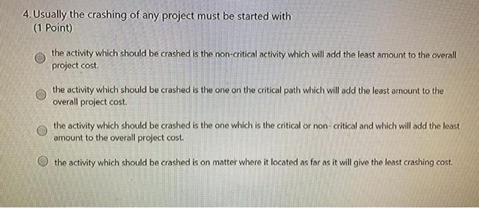 2. A failure to complete the work, a failure to