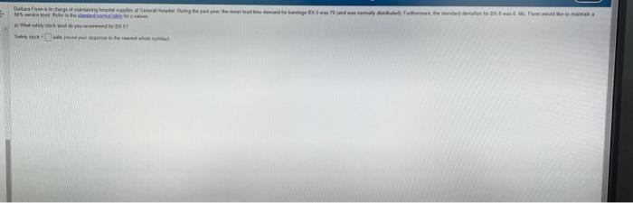 b. What is the appropriate reorder point?