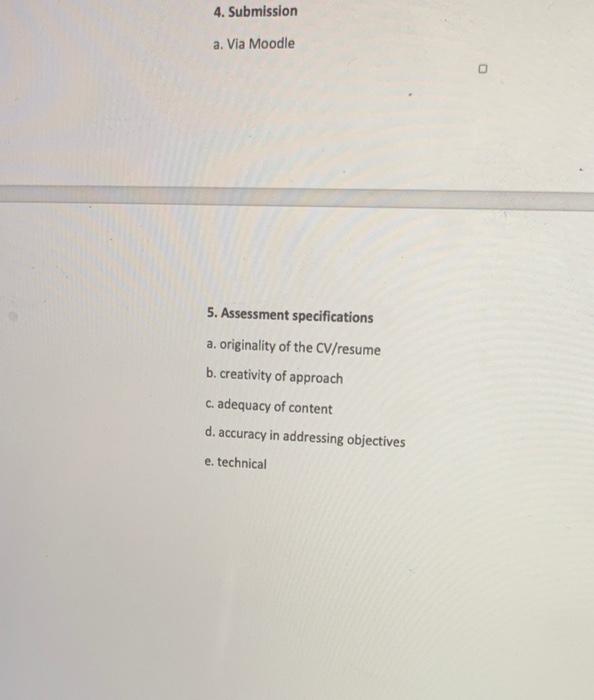 resume writing Basis: Individual Objective