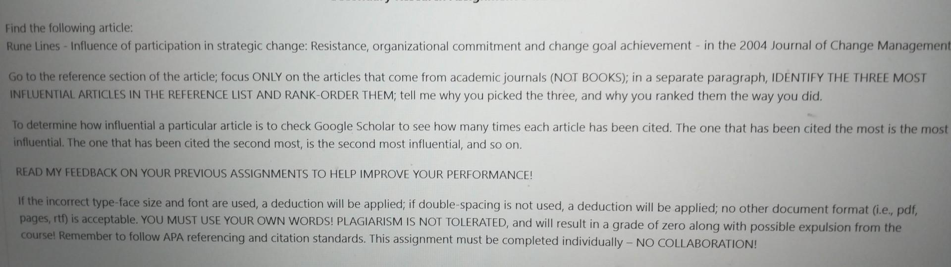 Find the following article: Go to the reference