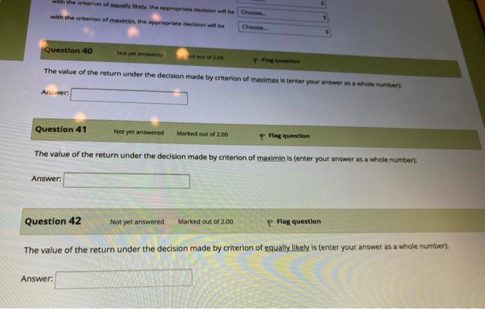 Information Test $ Even though independent