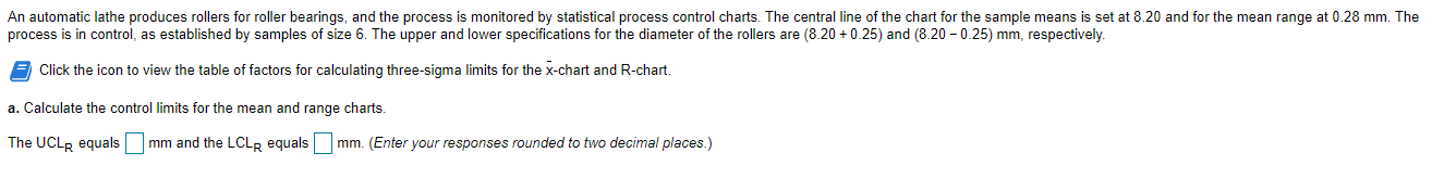Table of factors: Only part c needs an answer.