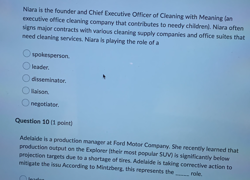 diversification. Question 2 (1 point) Your cousin