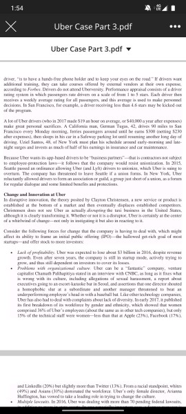 please read the case and answer the question this