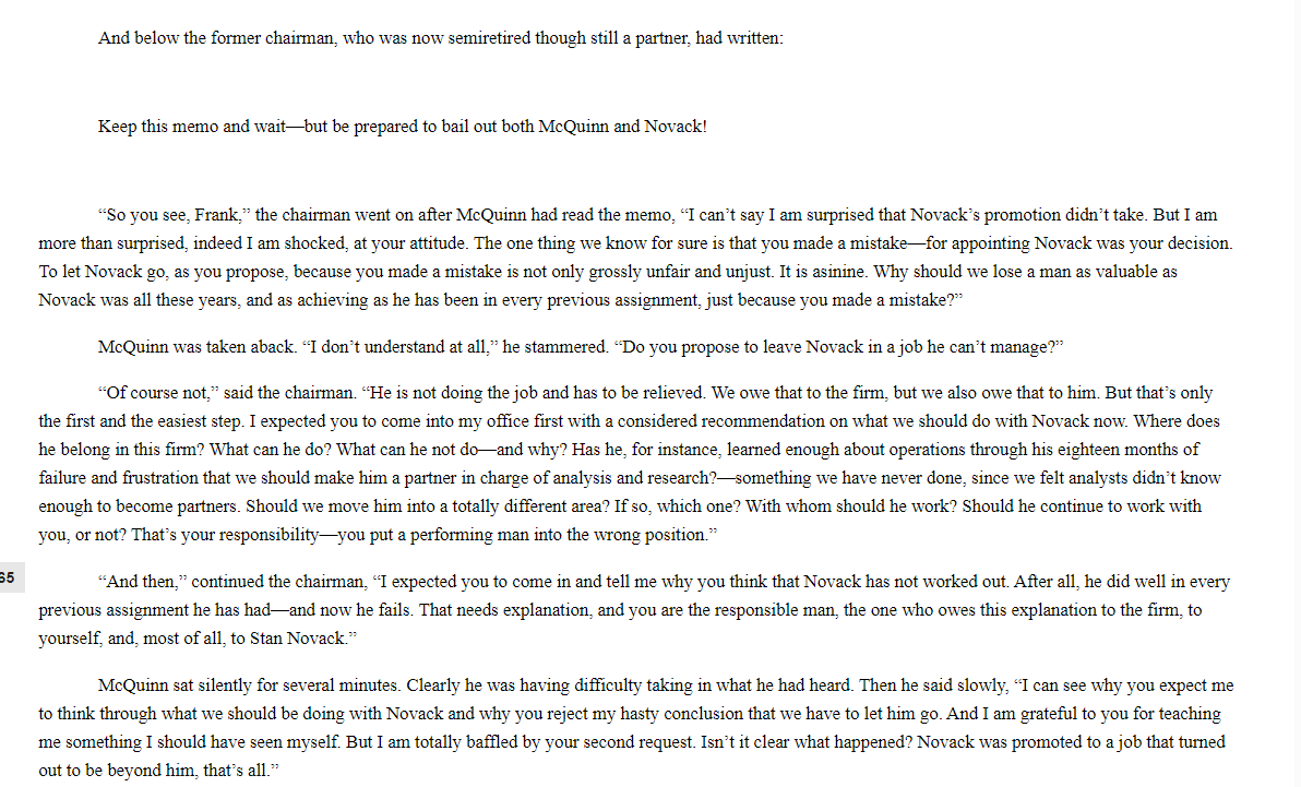 Read the mini case and answer the question