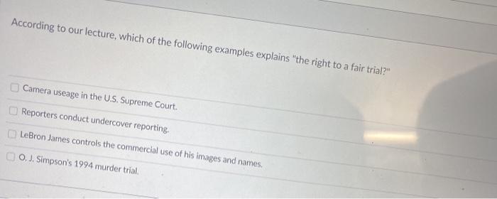 According to our lecture, which of the following