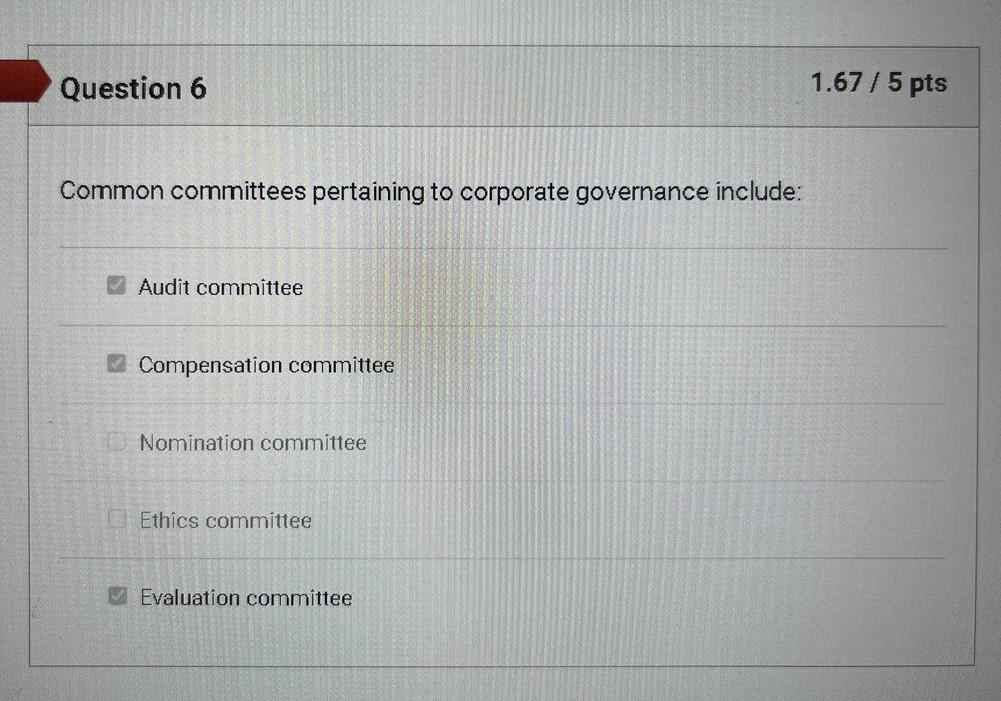 Each question has a different assigned mark for