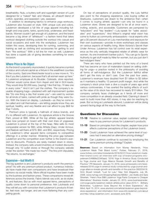 This is a marketing course Please read this