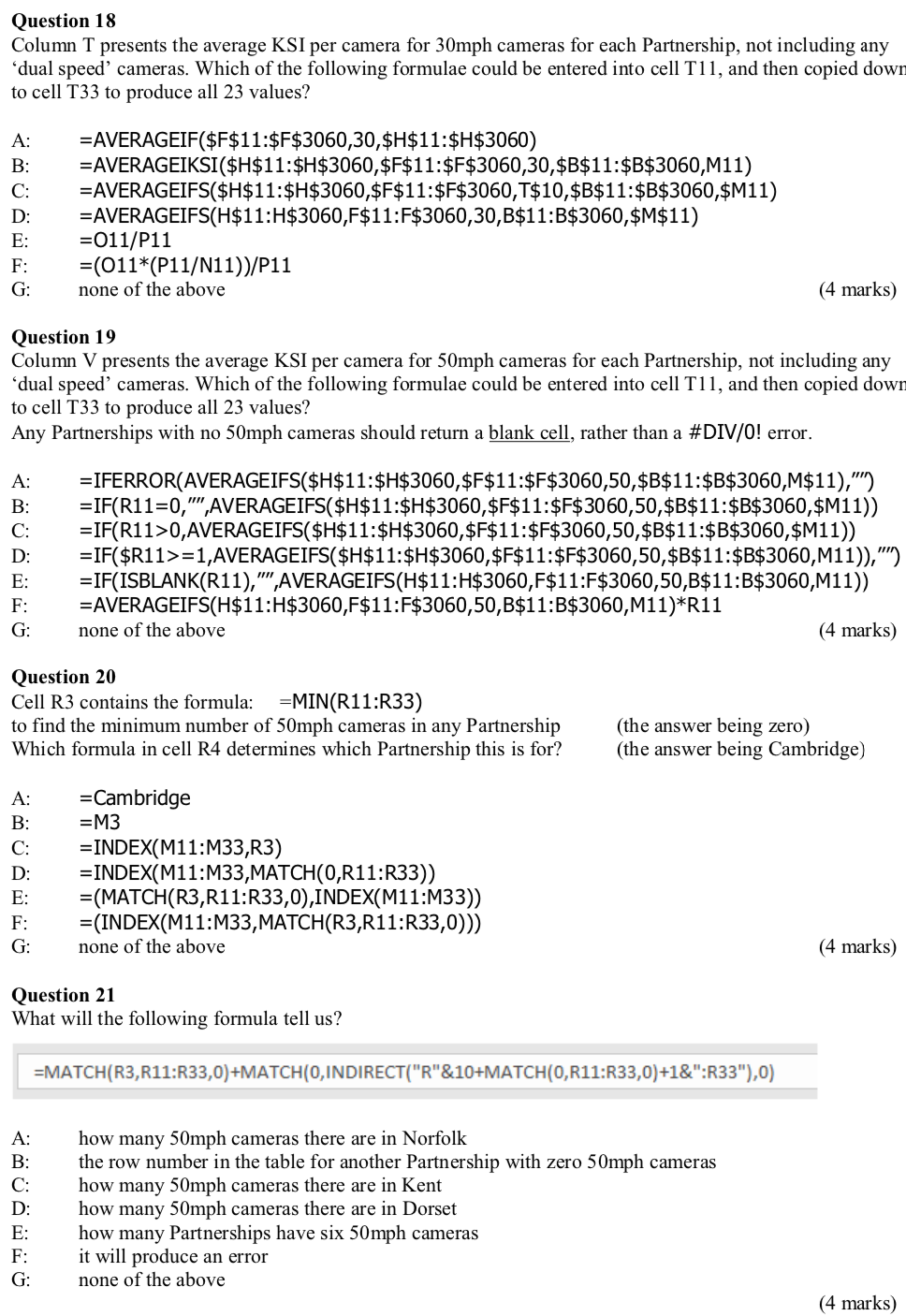 The datablock below shows the data for 3,050
