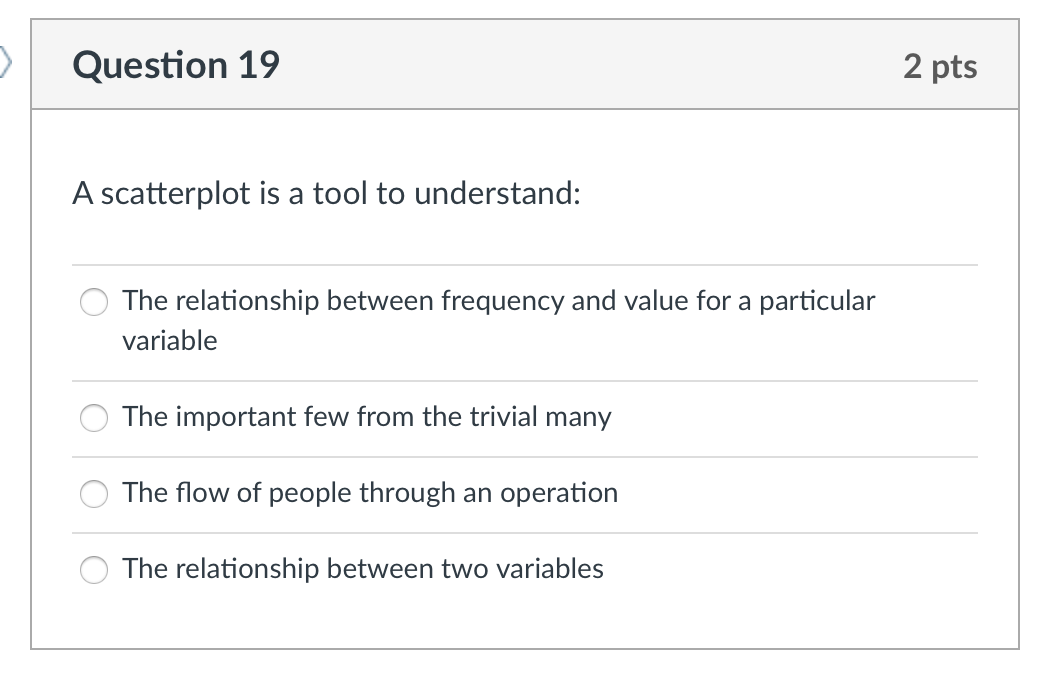 Question 17 2 pts A trainee mechanic trying to