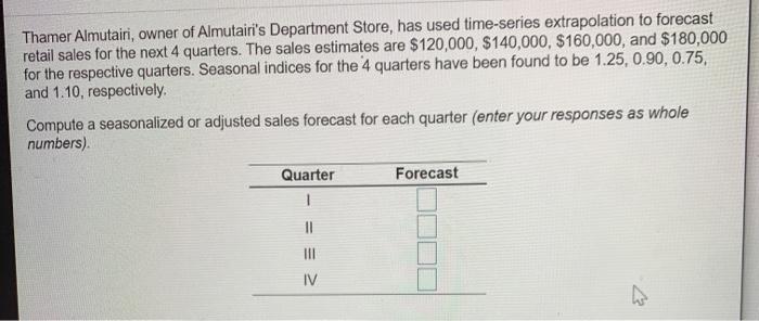 Thamer Almutairi, owner of Almutairi's Department