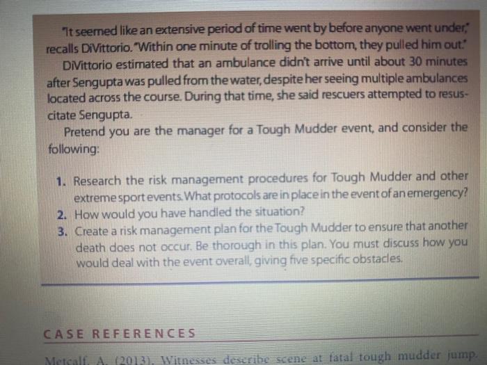 LIUDI Tough Mudder Death The Tough Mudder
