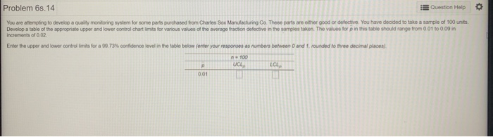 0.01 ? 0.03 ? 0.05 ? 0.07 ? 0.09 ? Problem 6s. 14