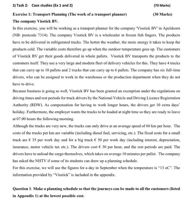 please help me in exercise two (question two) , i