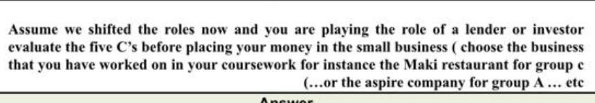 Assume we shifted the roles now and you are