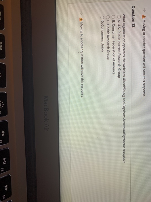 Question 11 The Patient Care Partnership states