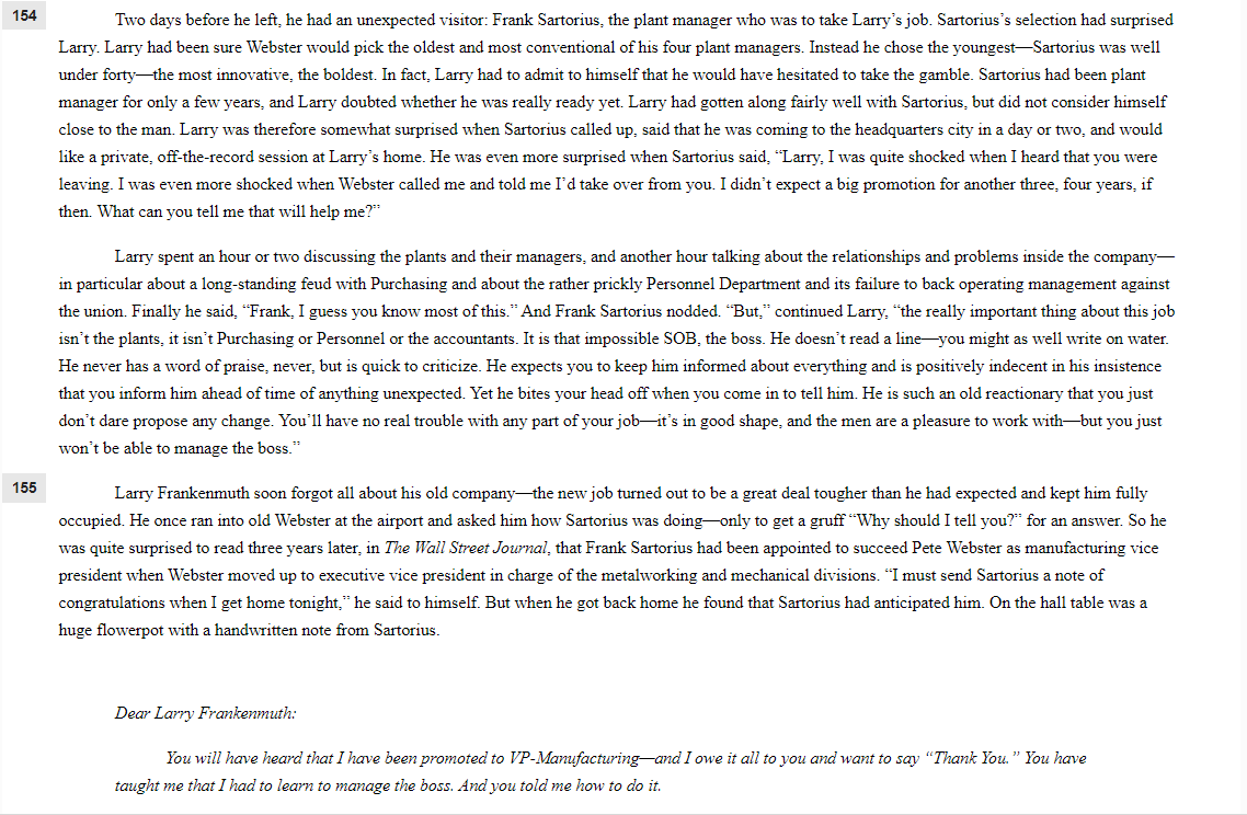 Read the mini case below and answer the question