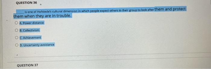 QUESTION 39 A rule that specifies the appropriate