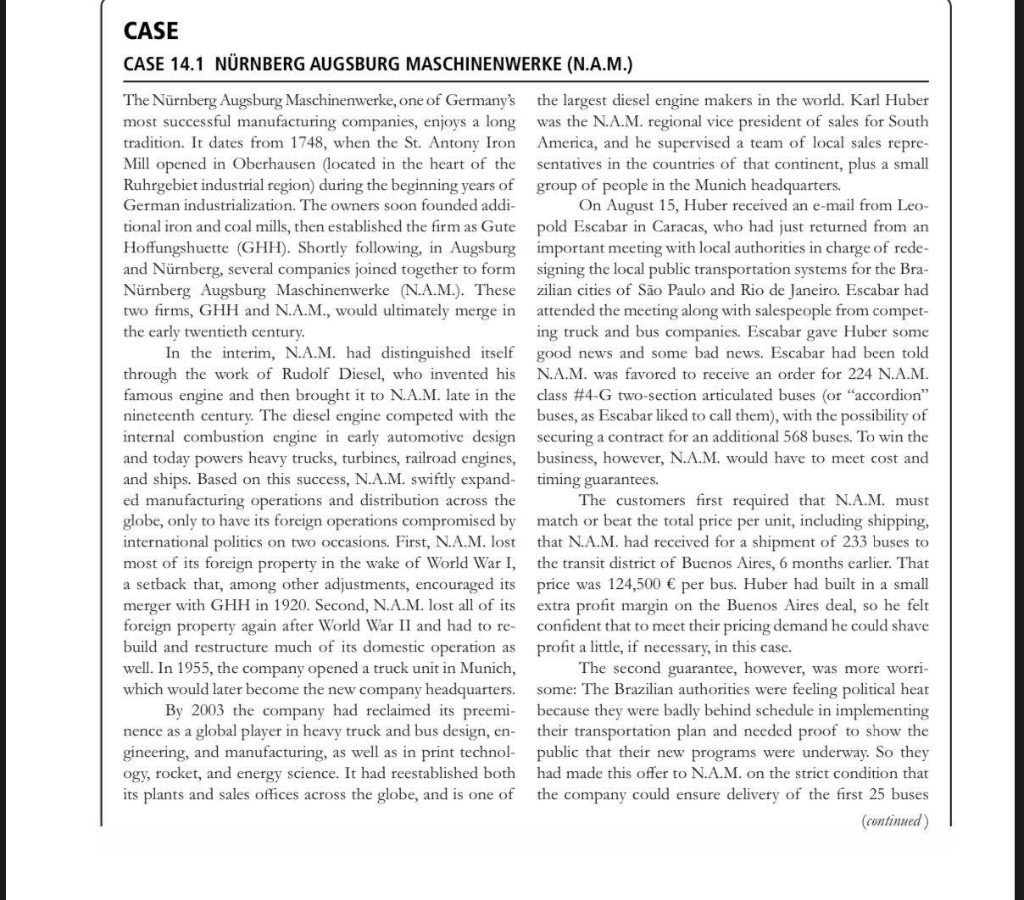 Please read this case story and answer questions