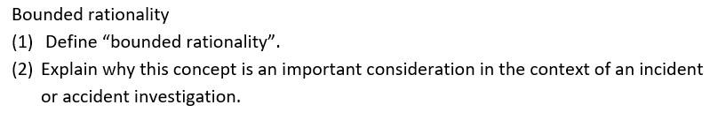 Explain in detail; Subject:- Ergonomics Bounded