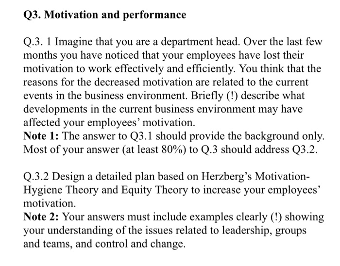 500 word for each please Q1. Leadership Q.1. 1