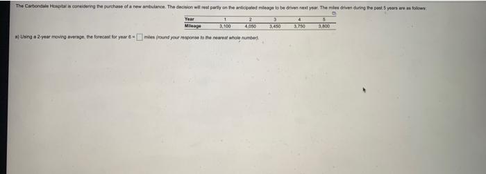 please help 1 The Carbondale Heapta in condering