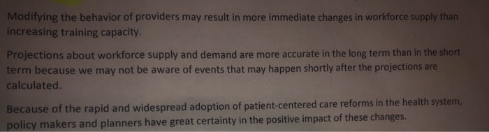 True or false questions Modifying the behavior of