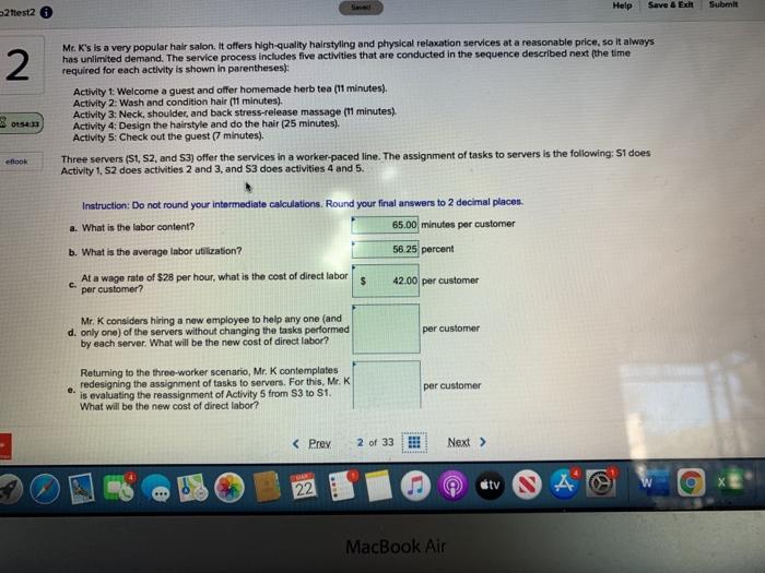 looking for answer to b,c,d,e Help Save & Exh