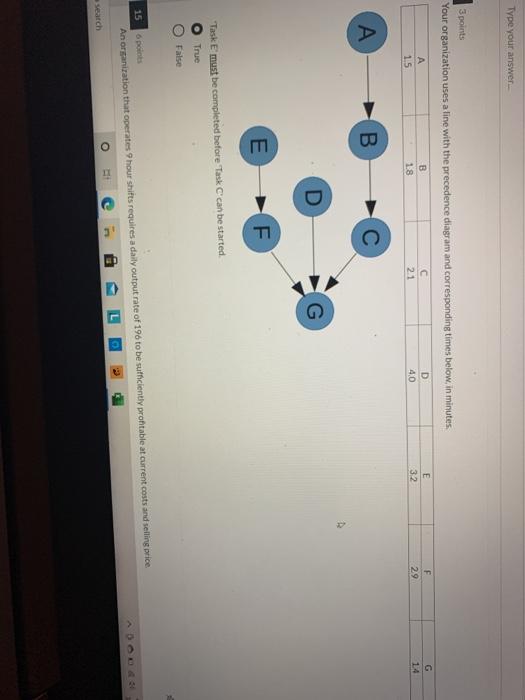 Type your answer 3 points Your organization uses