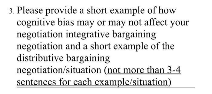 please answer in your own words without