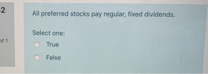 D The net asset value (NAV) of a mutual fund