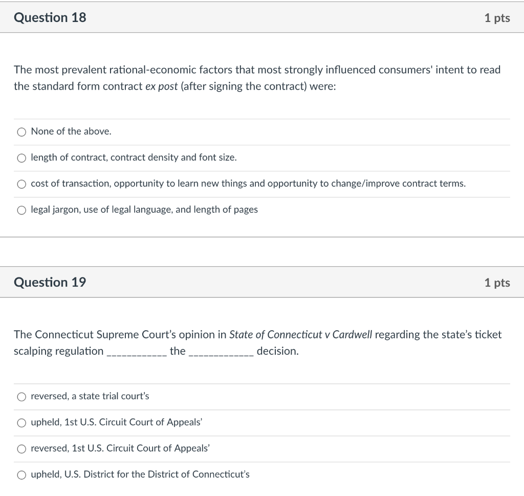 Question 15 1 pts Jonnie goes to a bicycle shop