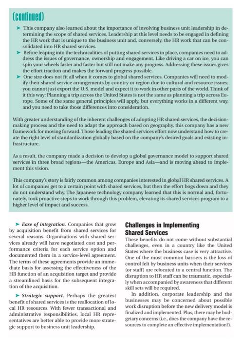 Based on the article, answer the following