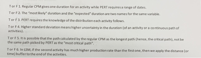 Tor F1. Regular CPM gives one duration for an