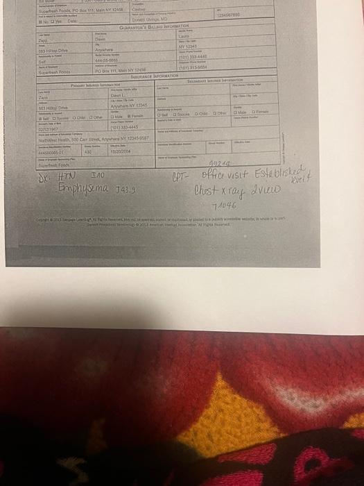 1. Reviuw content in the patient registration