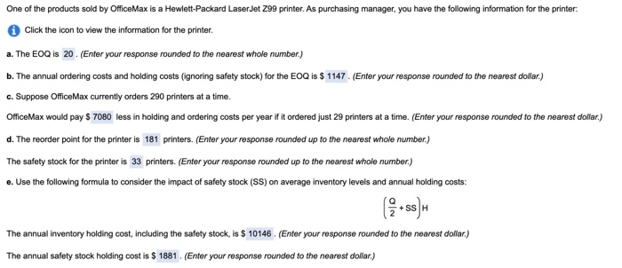 calculate the new safety stock level please