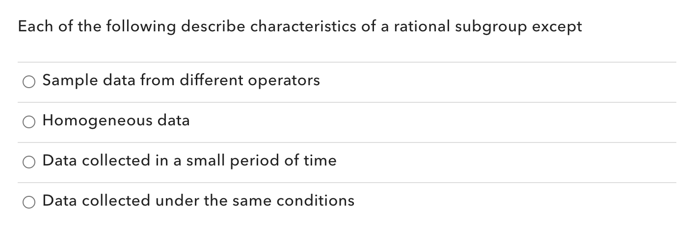 Lean SIx SIgma Black Belt Each of the following