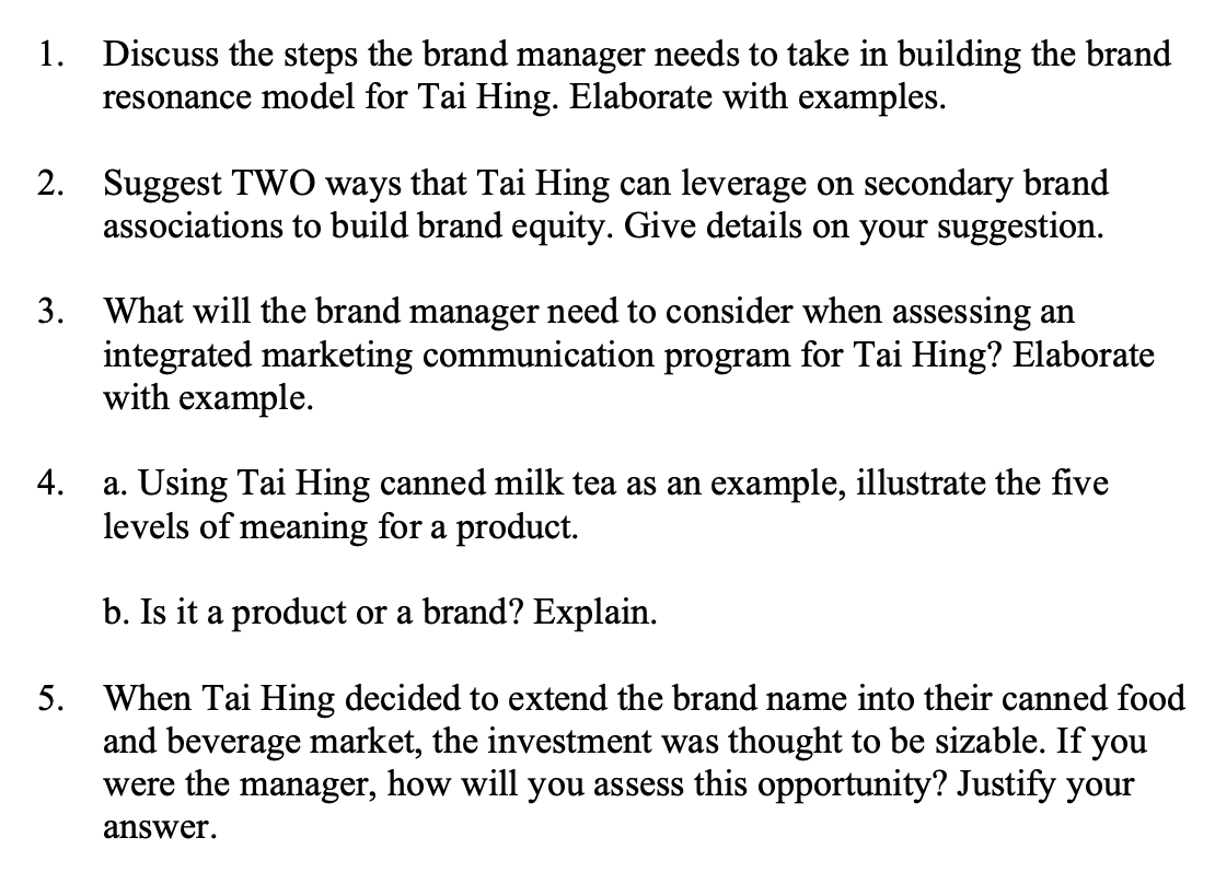 Tai Hing Group Holdings Limited (Tai Hing), a