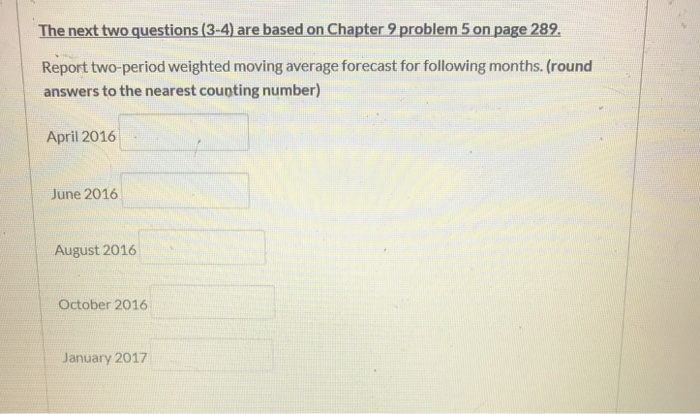DEMAND For Problems 4 through 6, use the