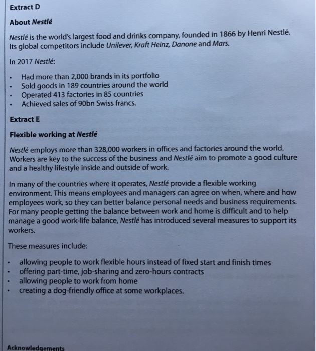 Evaluate the extent to which a flexible workforce