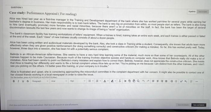 only number3 QUESTION 1 points Case study: