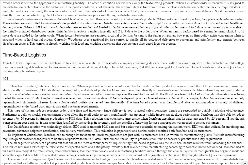 please answer the four questions without using