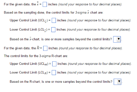 For the given data, the x = Based on the sampling